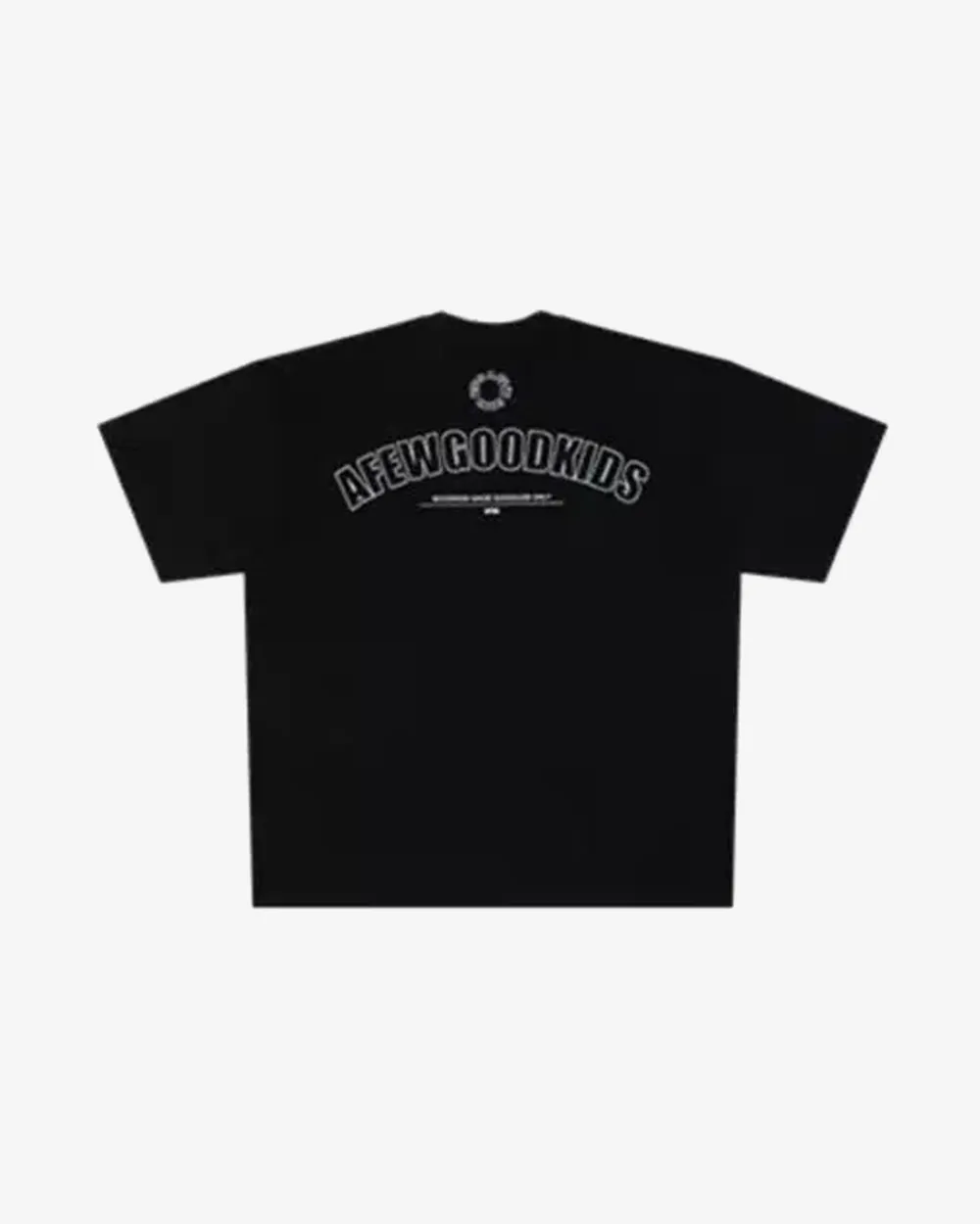 A FEW GOOD KIDS SS23 BASIC LOGO BLACK TEE