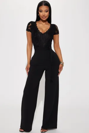 All My Time Jumpsuit - Black