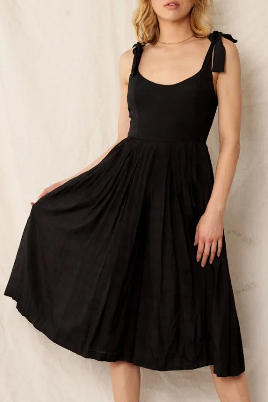 amber romper - black