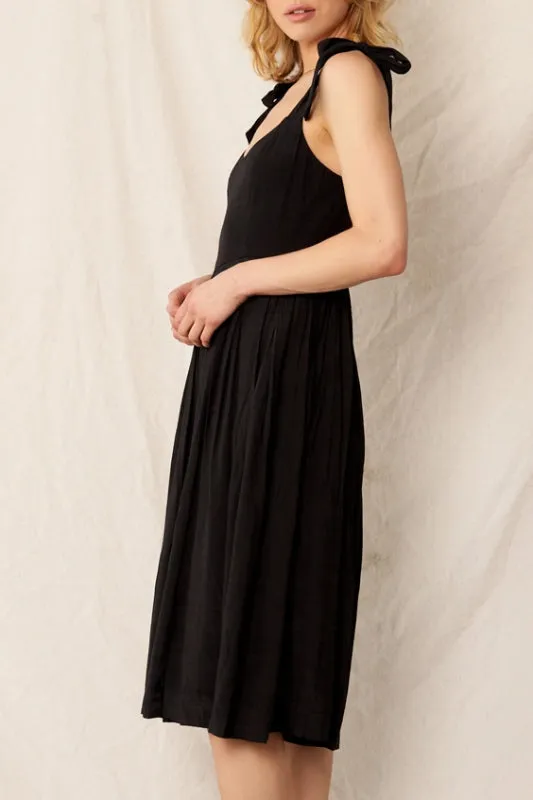 amber romper - black