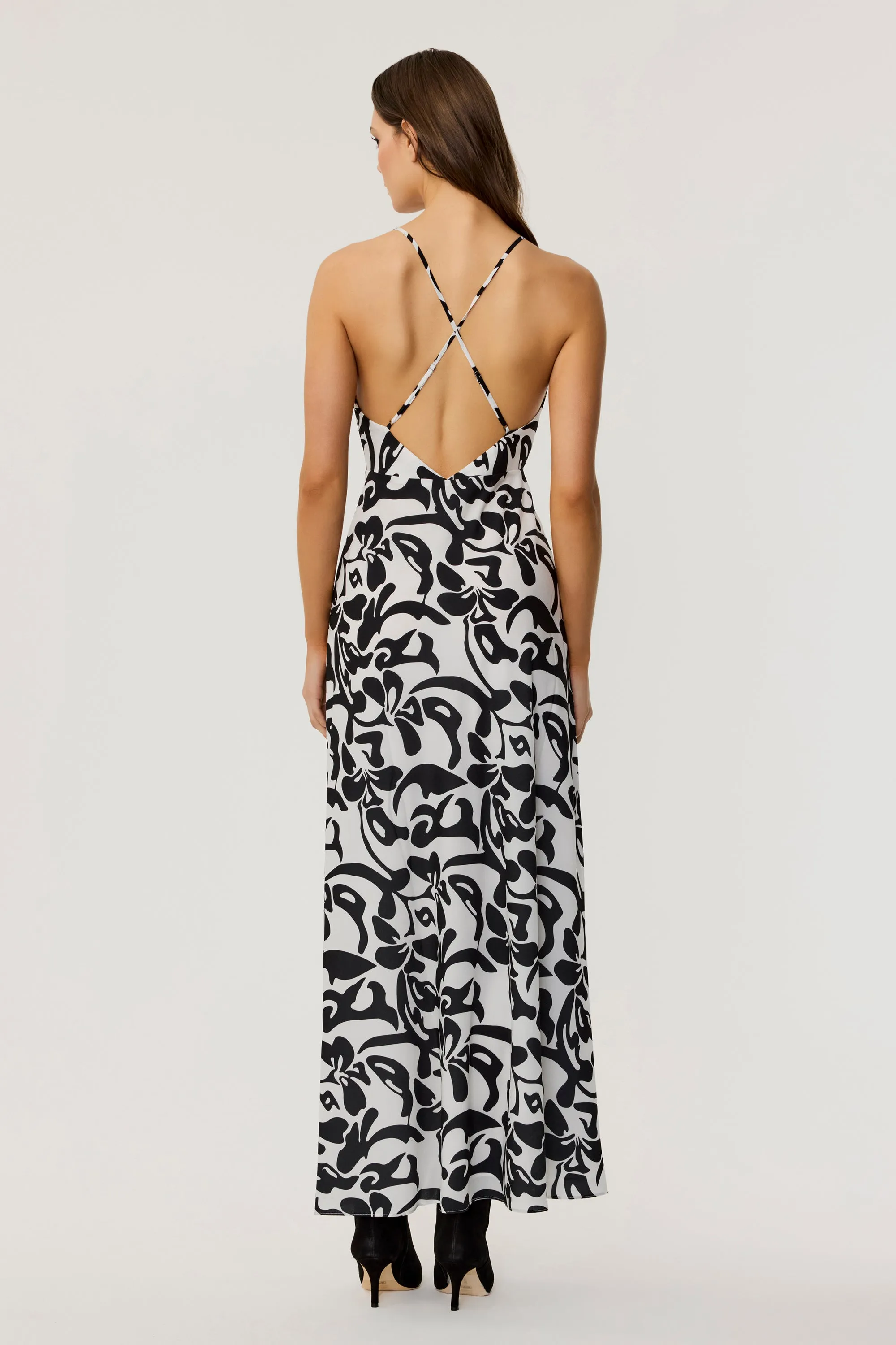 Aubrey Silk Gown Dress