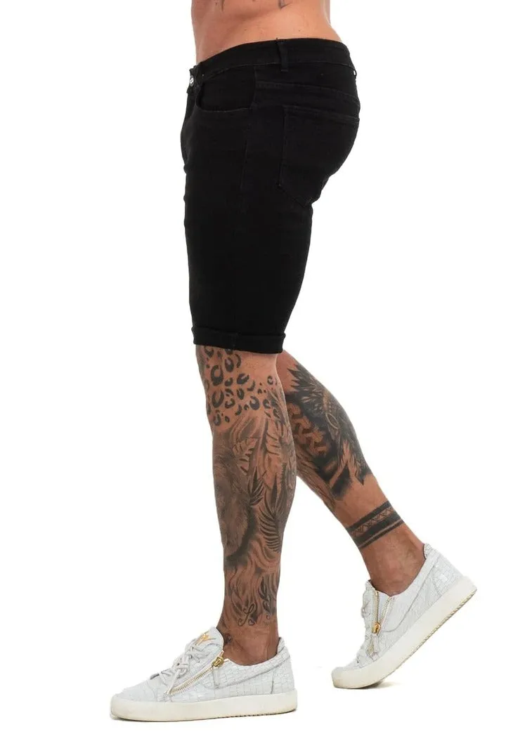 Black Short Jeans
