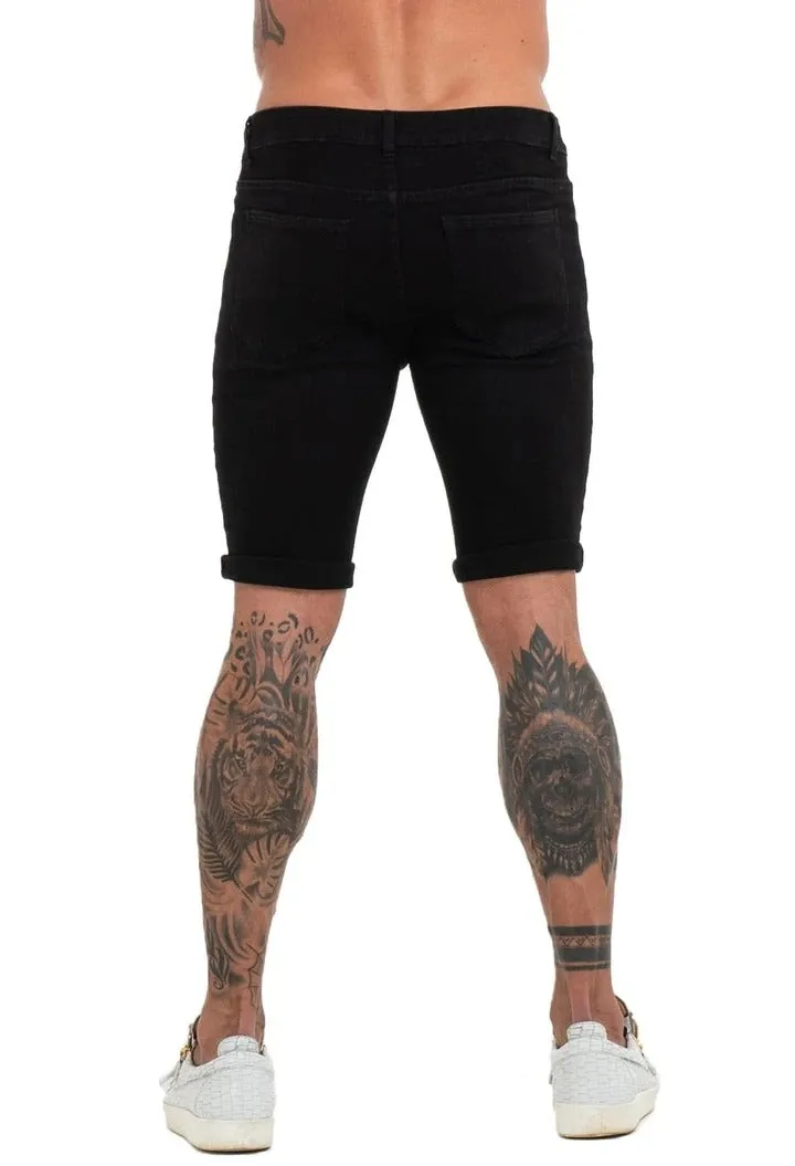 Black Short Jeans
