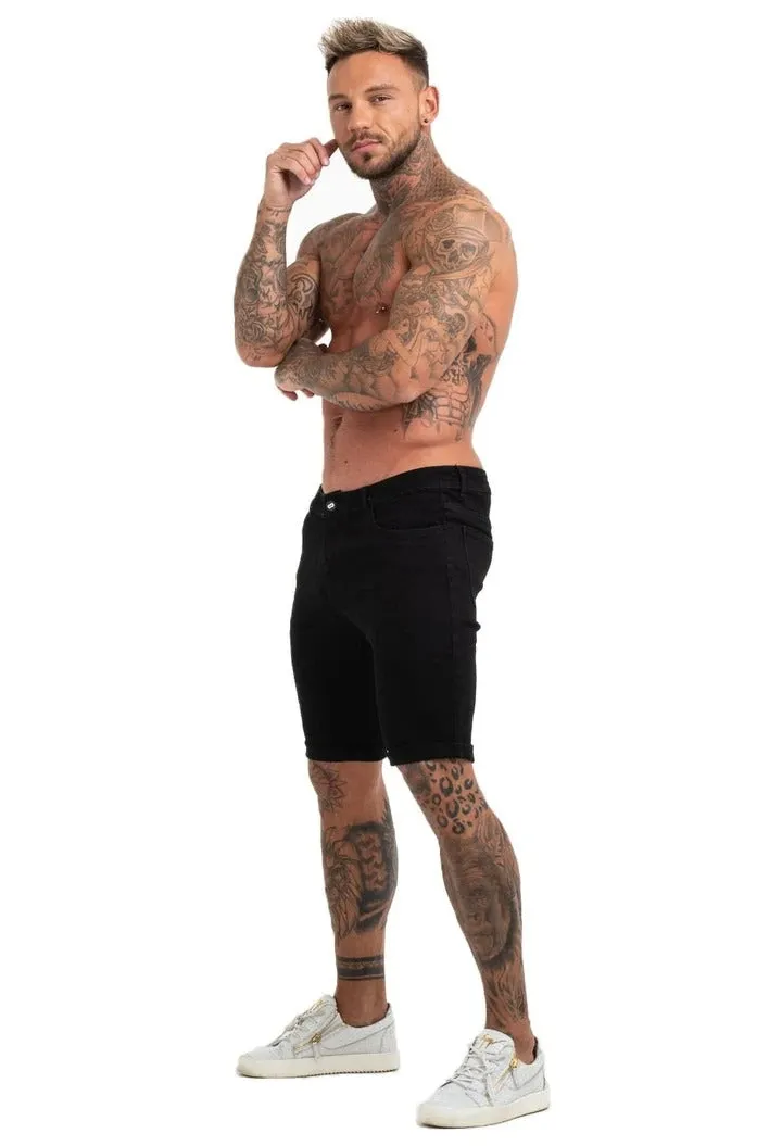 Black Short Jeans