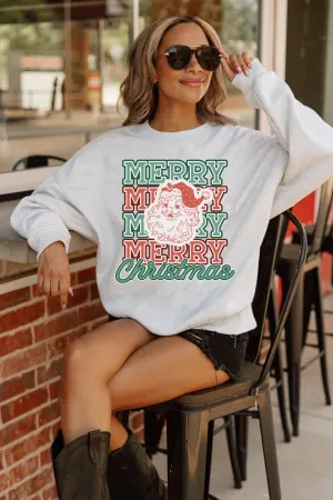 CANDY CANE CLUB DROP SHOULDER CREWNECK SWEATSHIRT