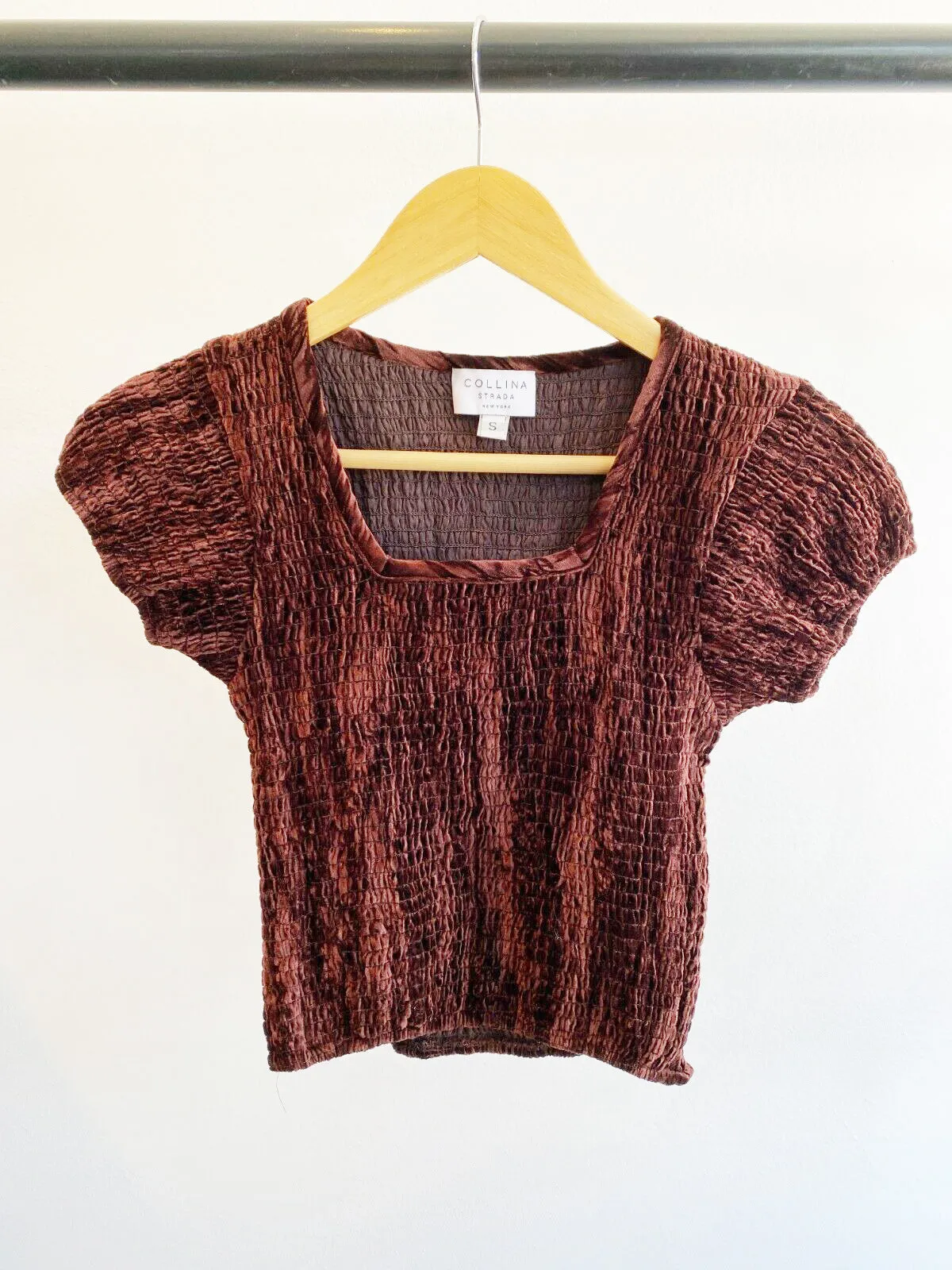 CHOCOLATE YOGA TOP