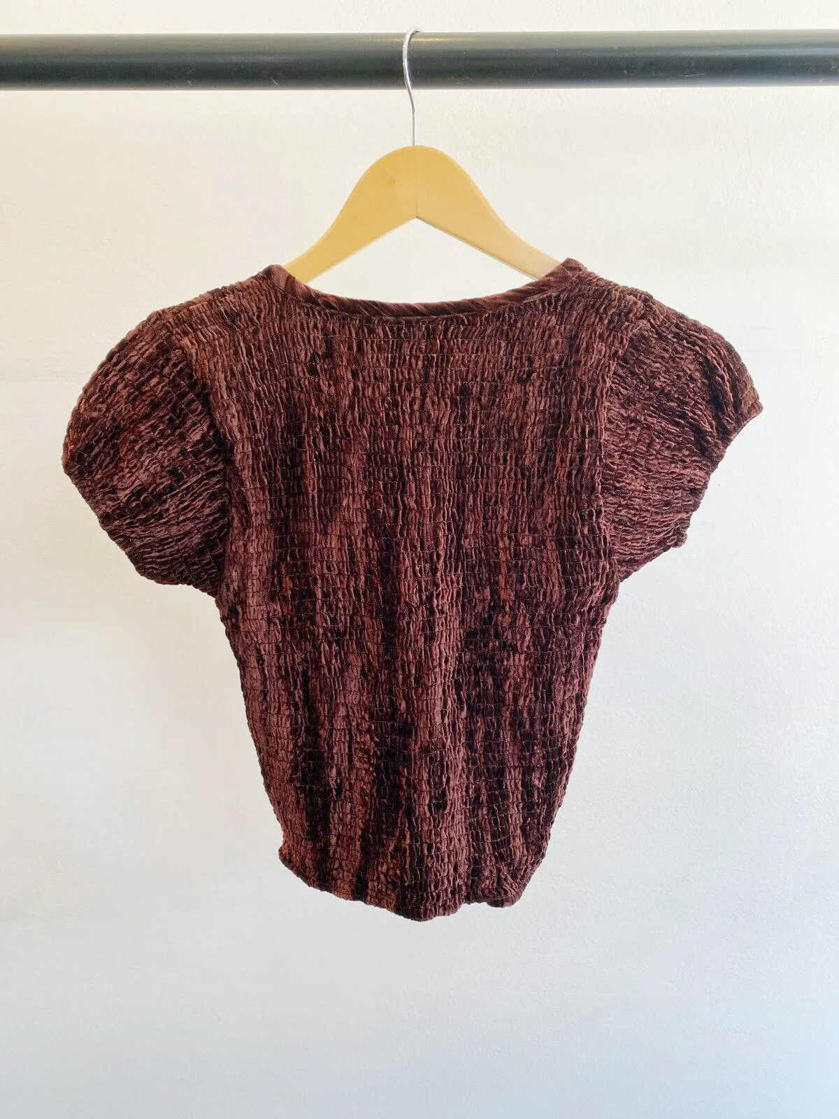 CHOCOLATE YOGA TOP