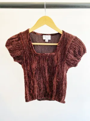 CHOCOLATE YOGA TOP