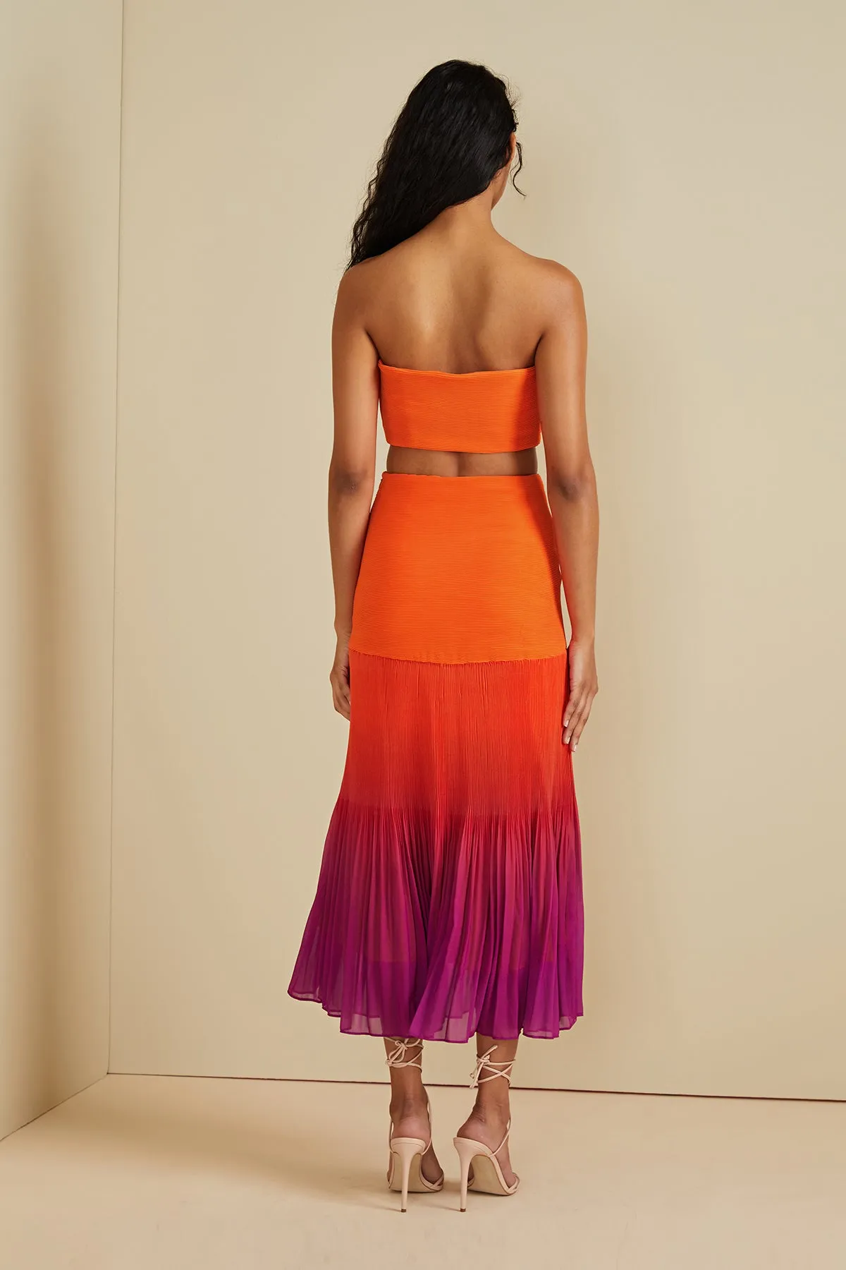 Darcey Strapless Crop Top