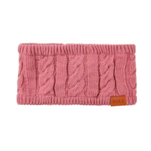 Dusty Pink Cable Knit Headband