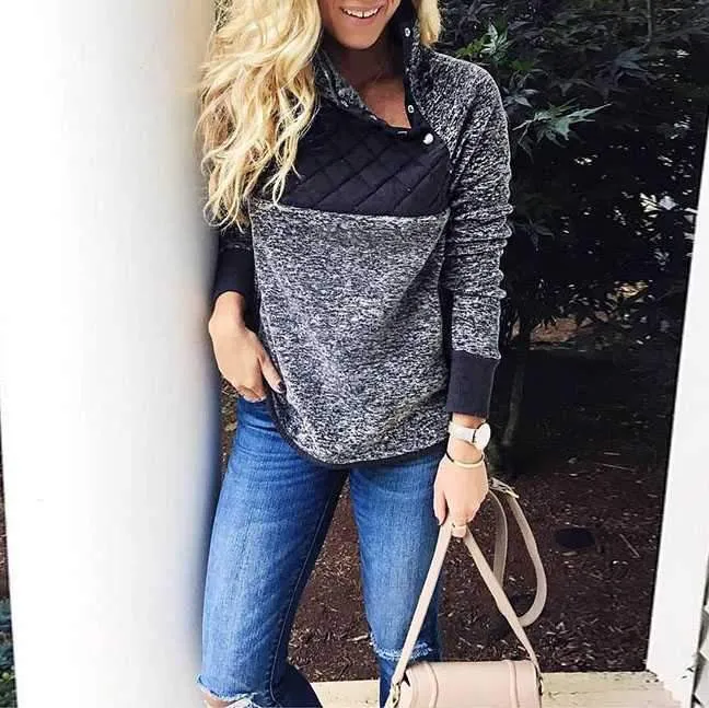 Faux Fur Shearling Sherpa Fleece Pullover Sweatshirt