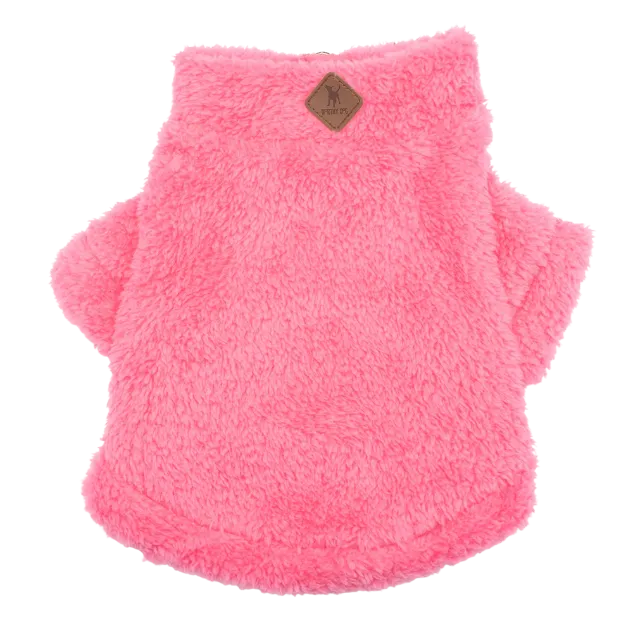 Fleece Pullover | Fuchsia