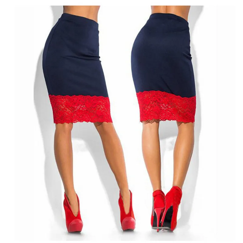 High Waist Pencil Skirt