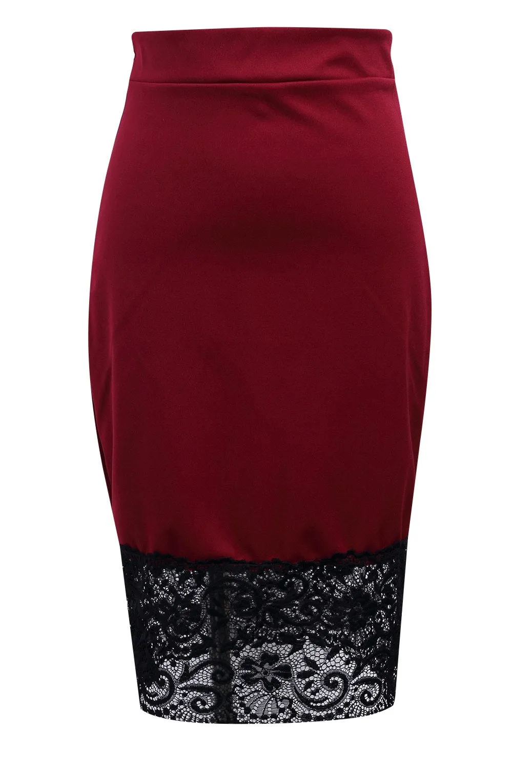 High Waist Pencil Skirt