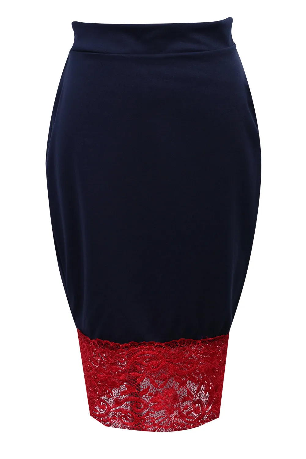 High Waist Pencil Skirt