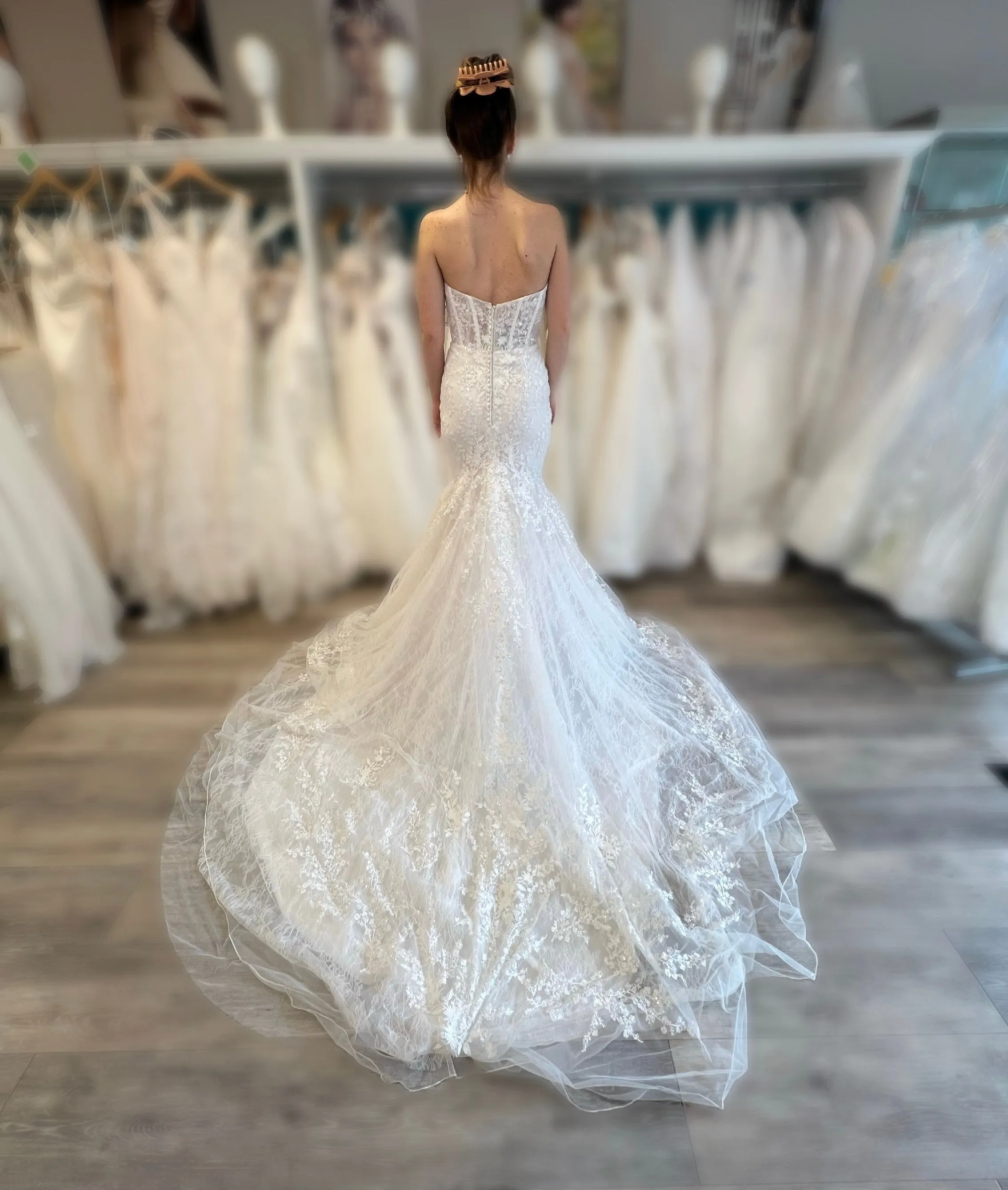Justin Alexander 88272LND Wedding Dress Sample