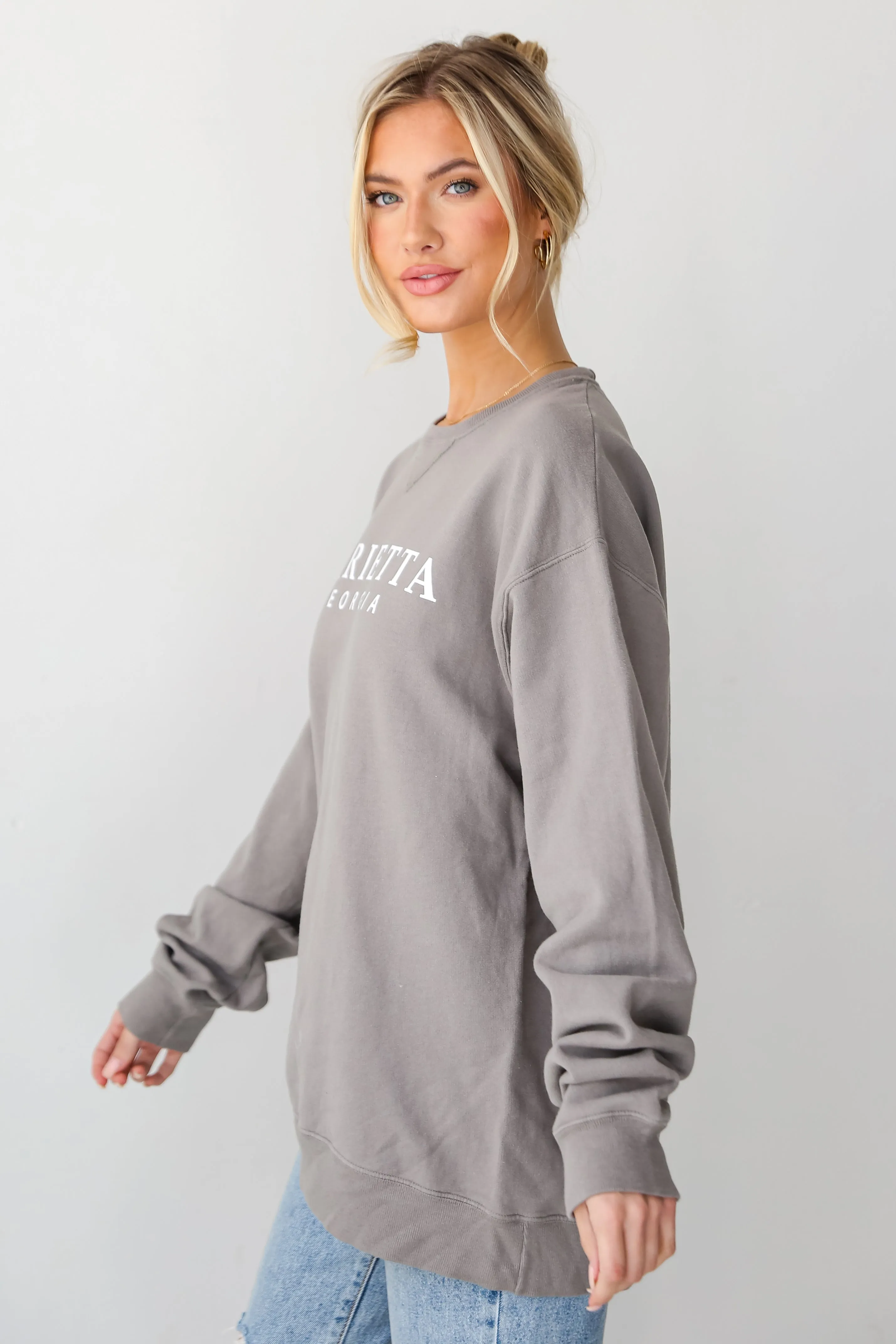 Light Grey Marietta Georgia Pullover