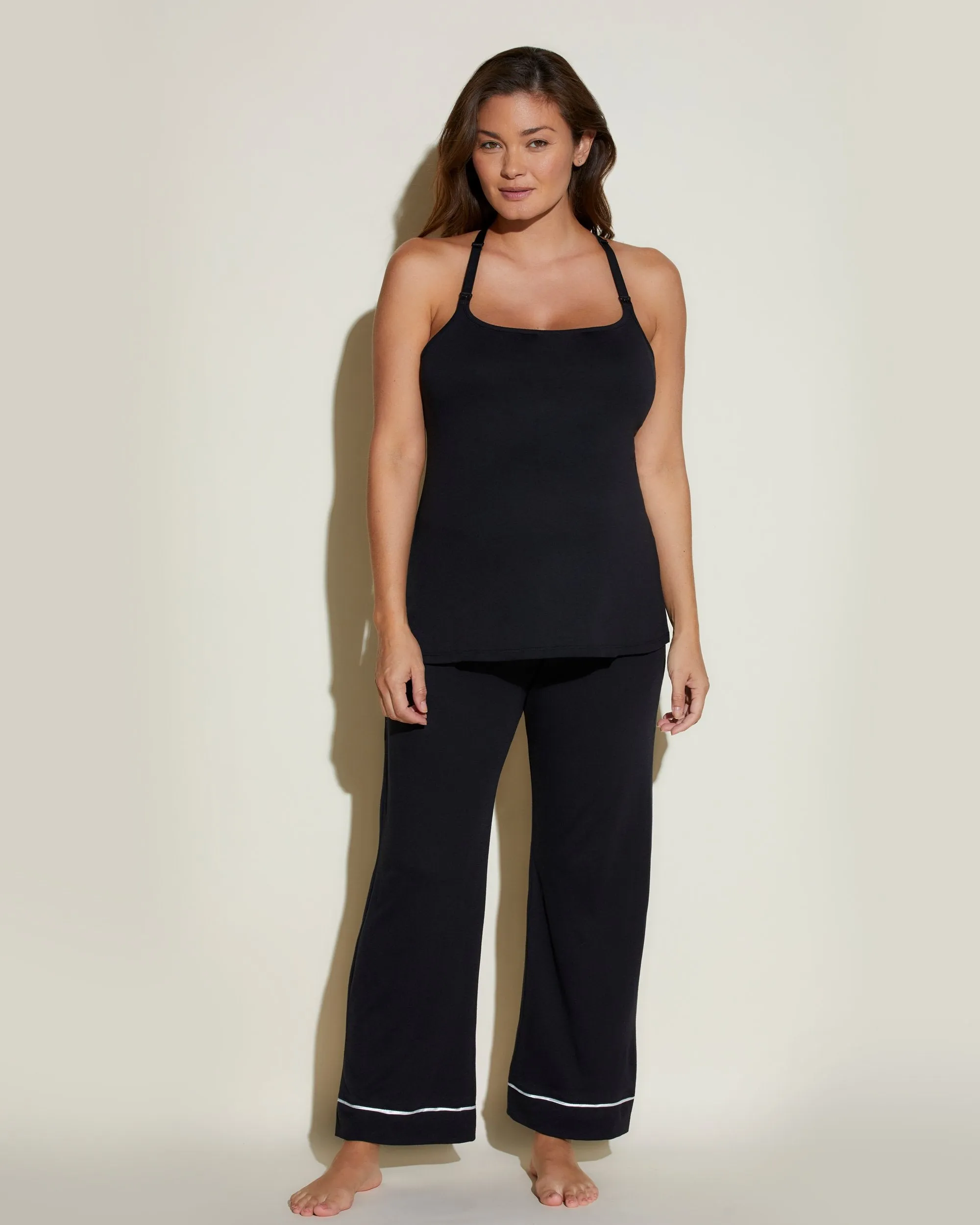 Nursing 3 Piece Pajama Set With Robe
