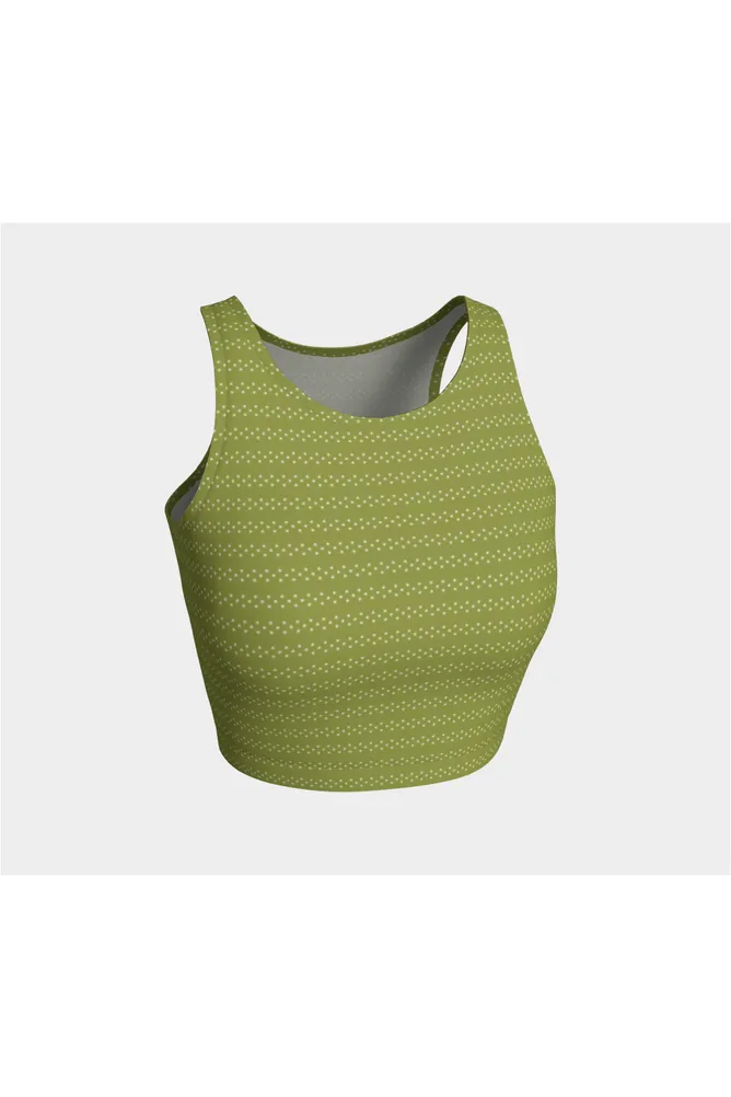 Pepper Stem Striped Athletic Top