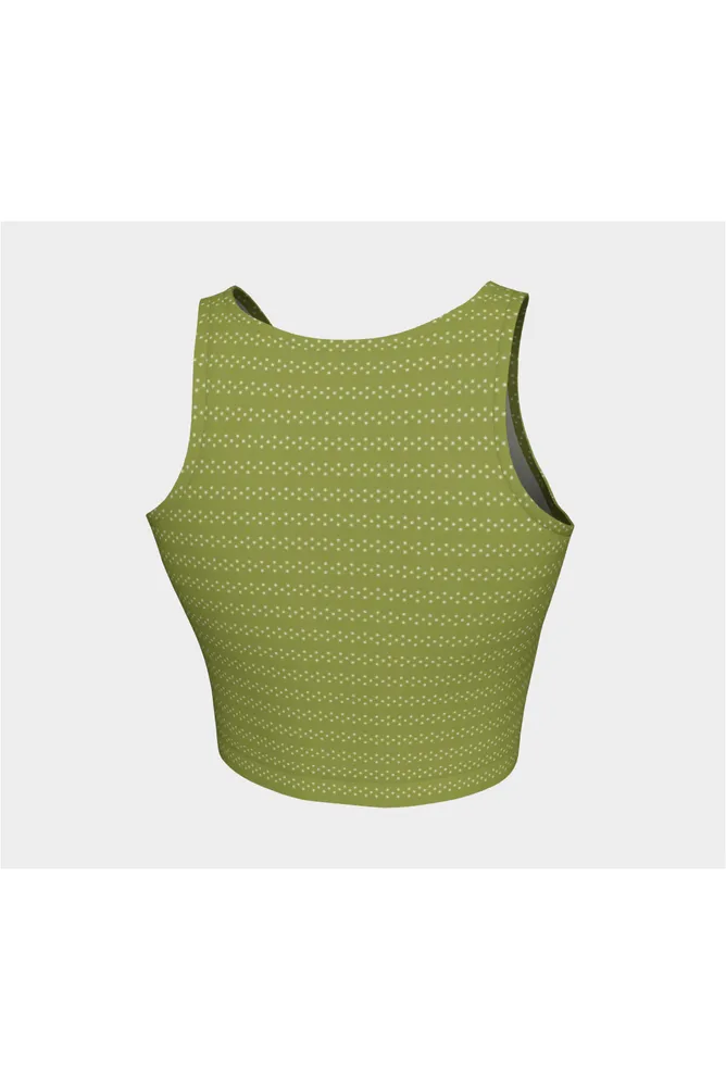 Pepper Stem Striped Athletic Top