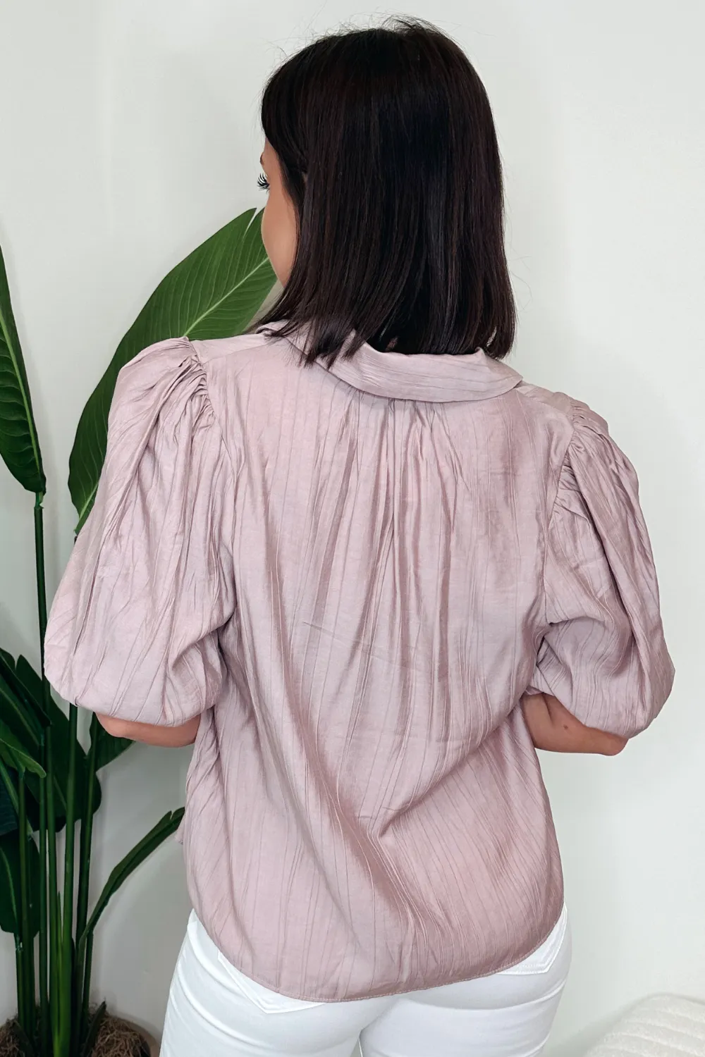 Sophia Bubble Sleeve Top