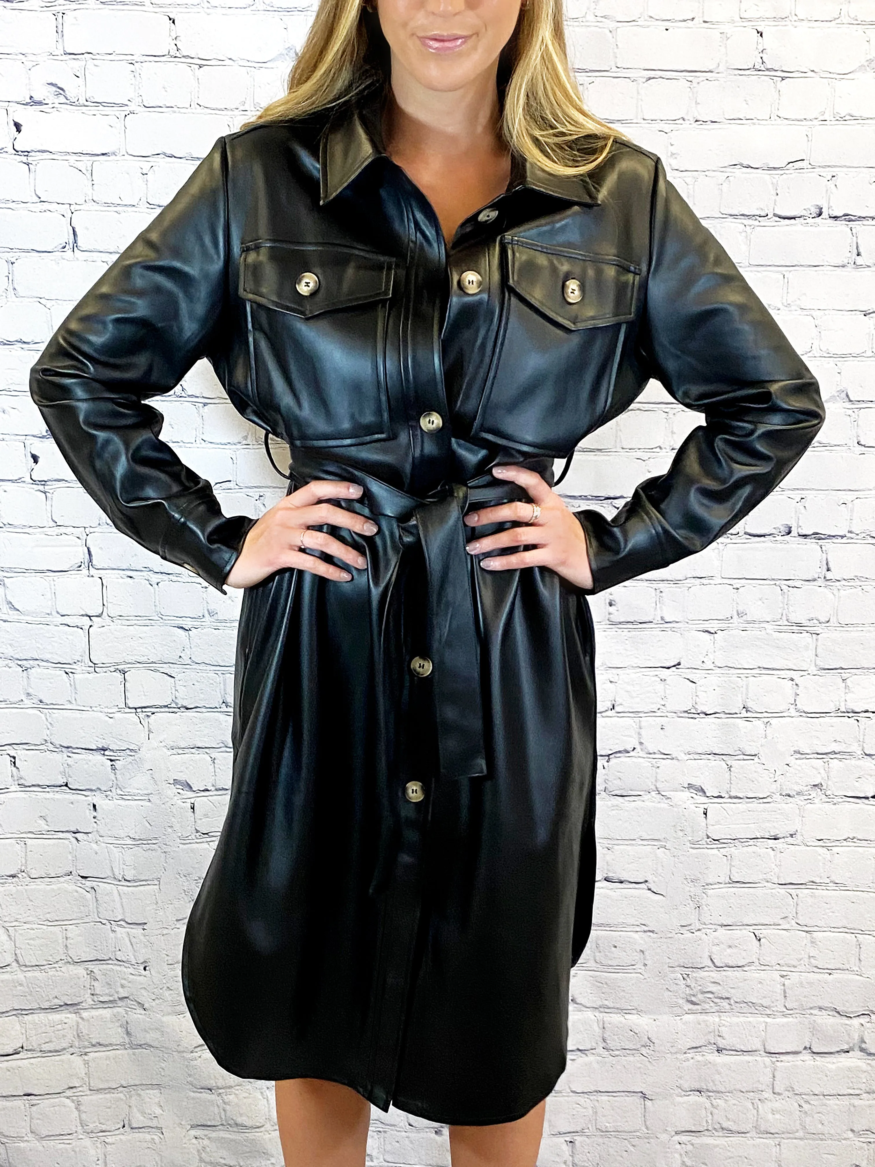 Vanessa Vegan Leather Jacket