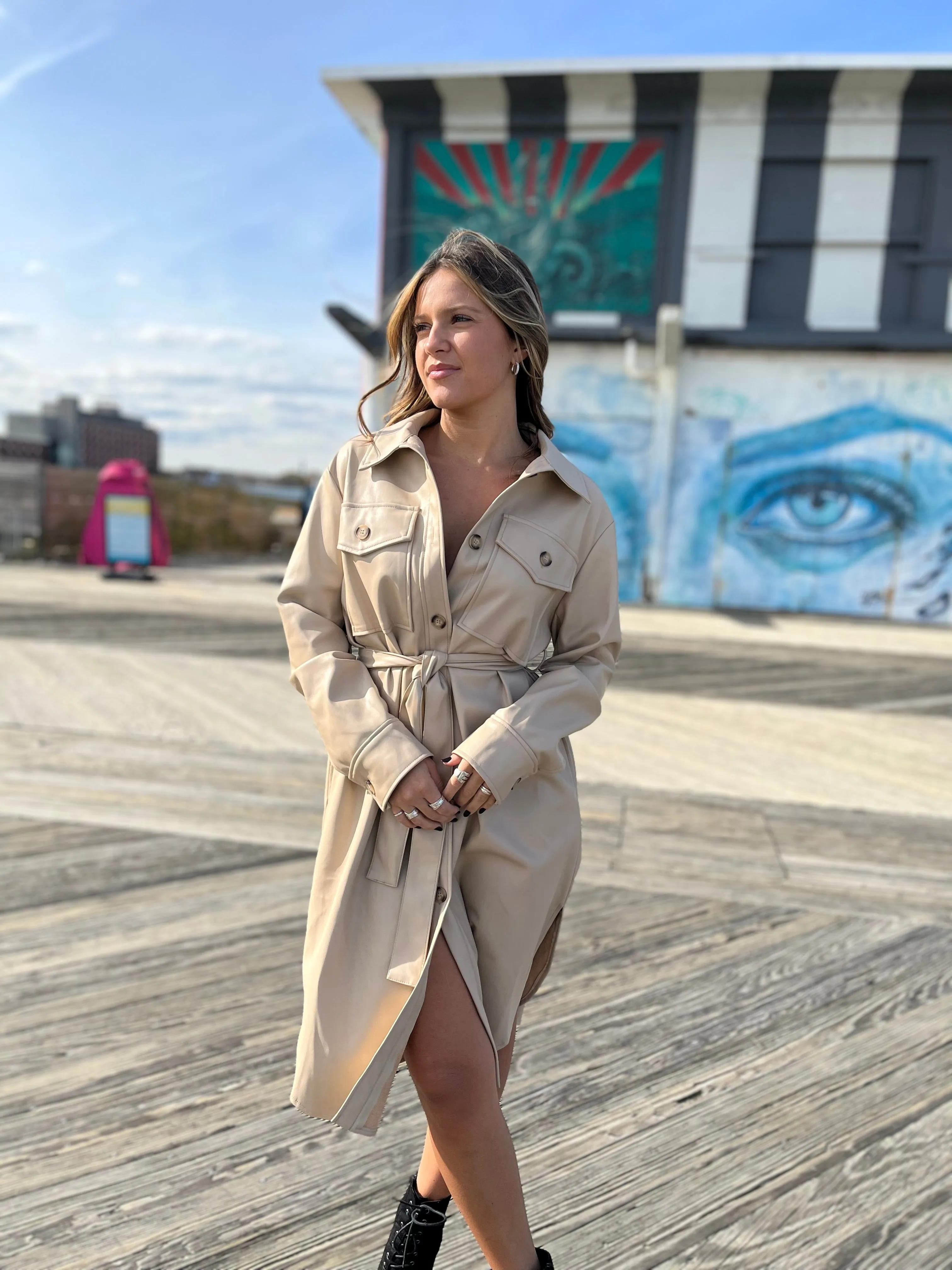 Vanessa Vegan Leather Jacket