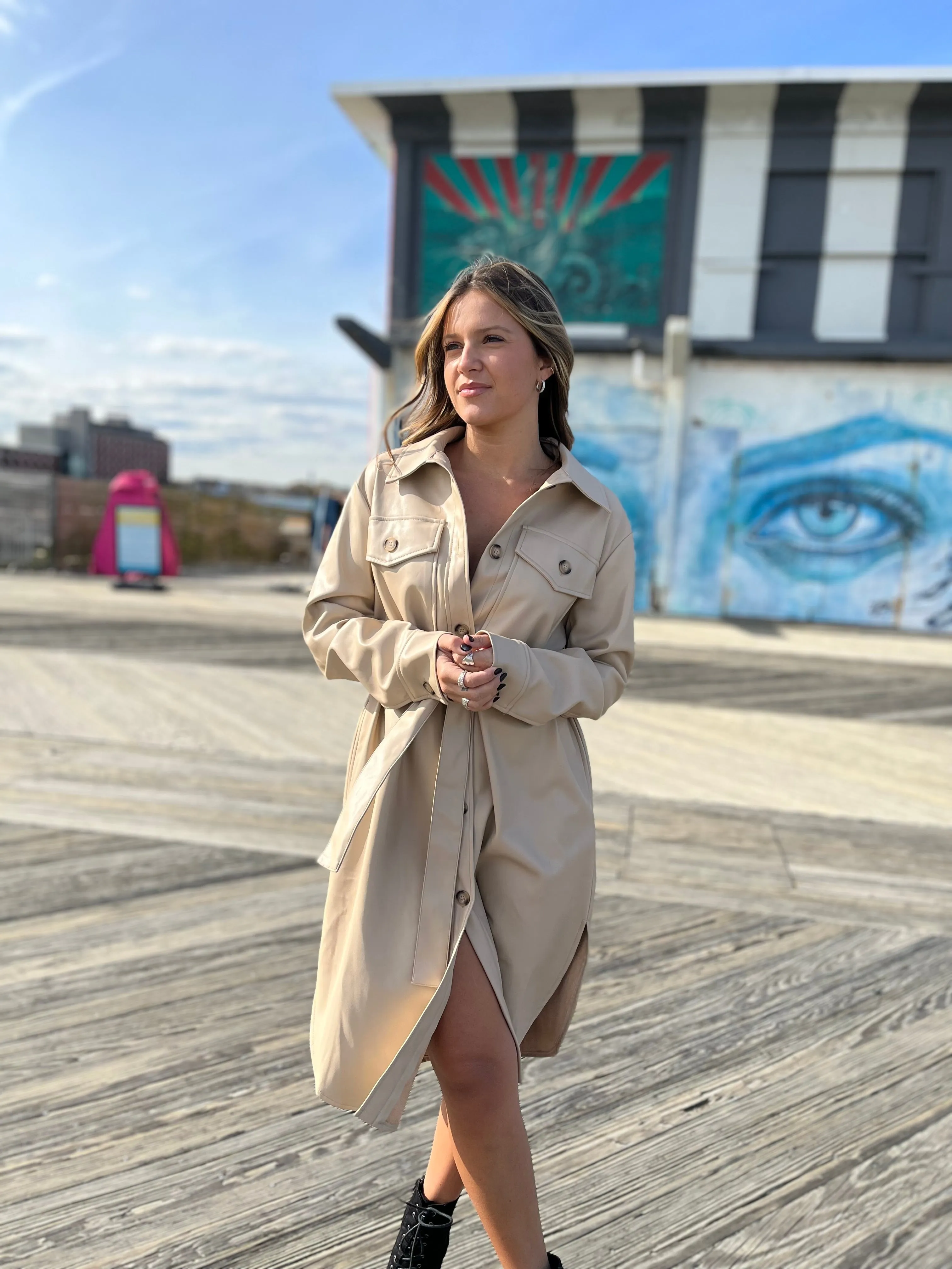 Vanessa Vegan Leather Jacket