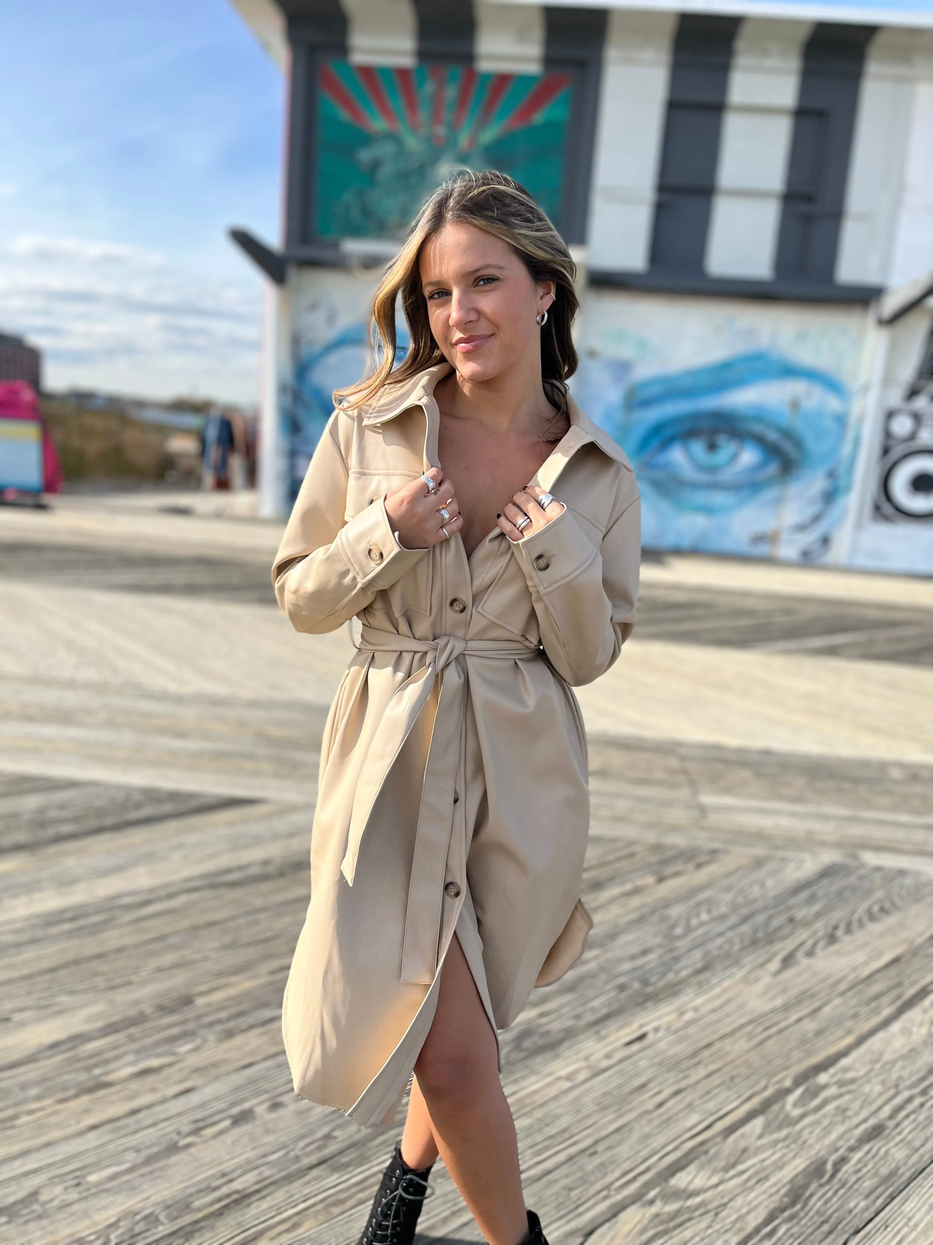 Vanessa Vegan Leather Jacket