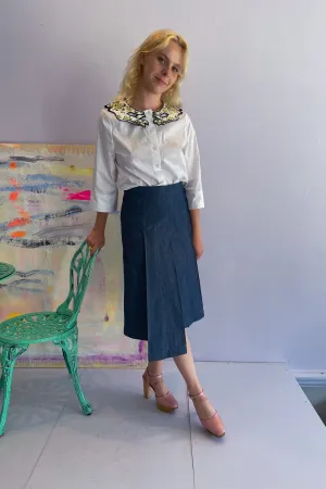 Vivetta - Denim Skirt: Dark Wash