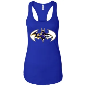 We Are The Baltimore Ravens Batman Nfl Mashup Women Tank Top