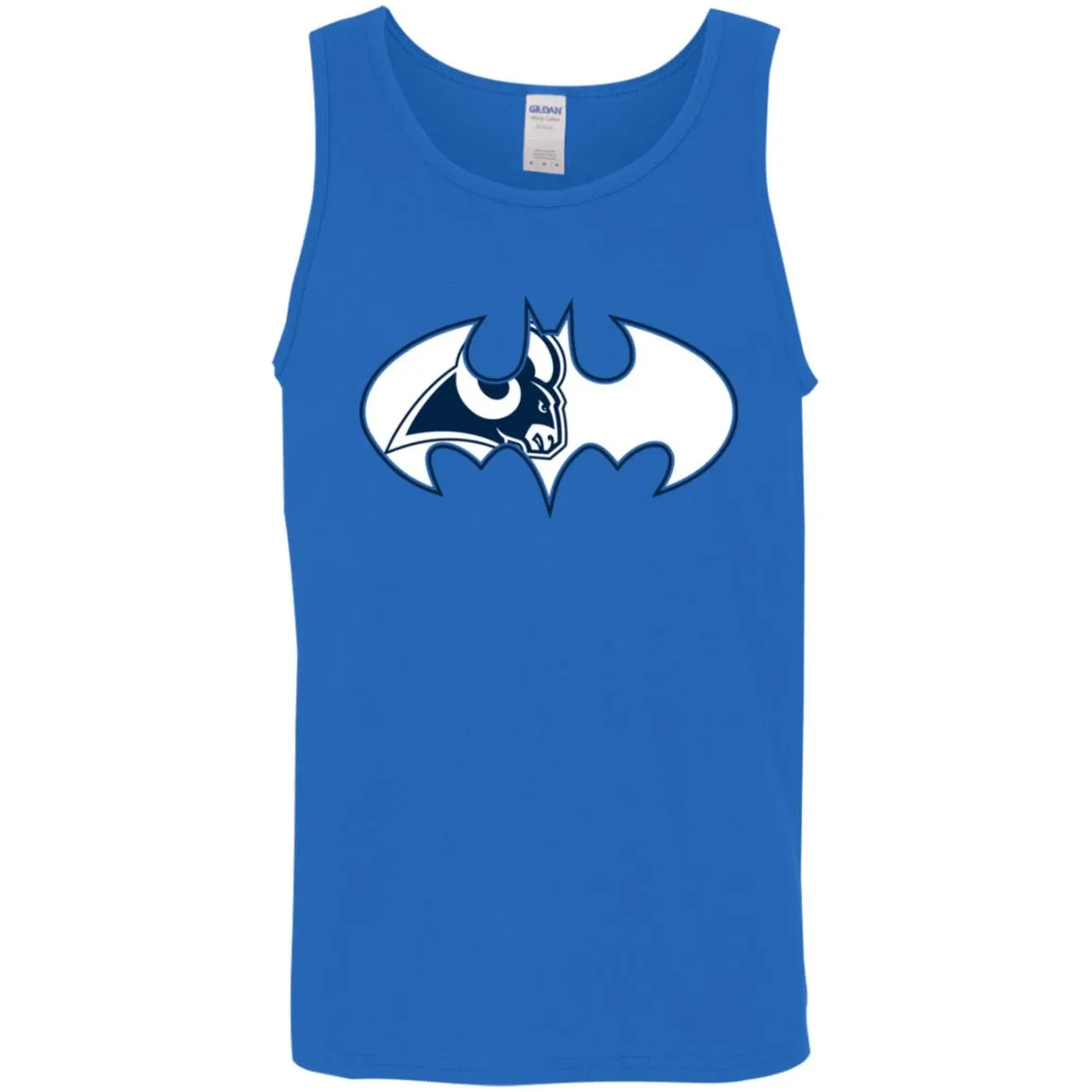 We Are The Los Angeles Rams Batman Nfl Mashup Men Cotton Tank