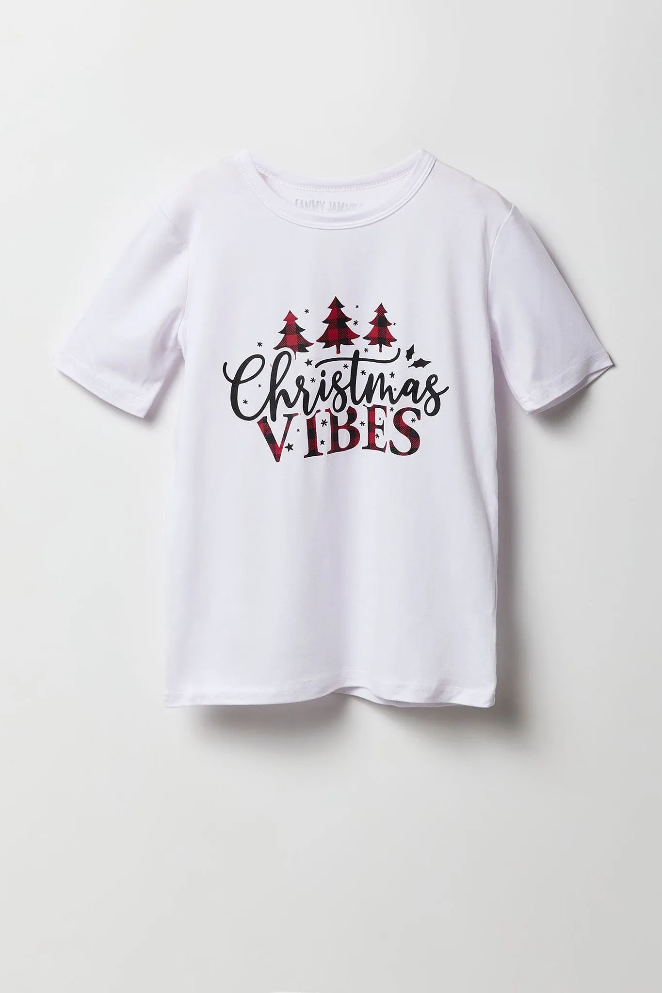 Youth Fammy Jammies Merry Xmas 2 Piece Pajama Set